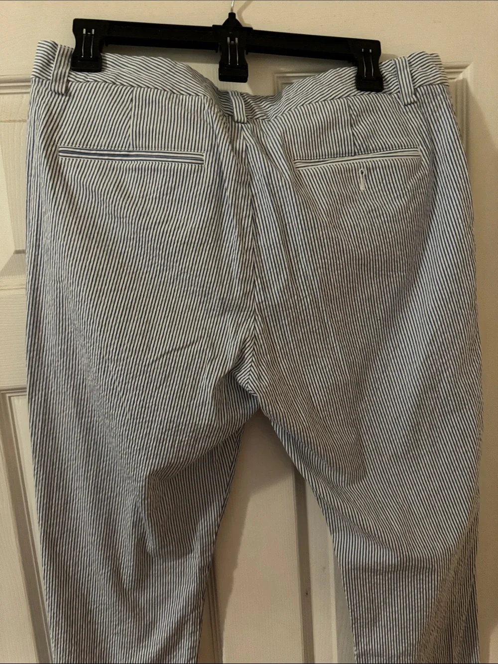 Vineyard Vines Blue & White Seersucker Chinos